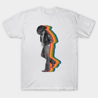 RETRO RAINBOW STYLE DWIGHT YOAKAM T-Shirt